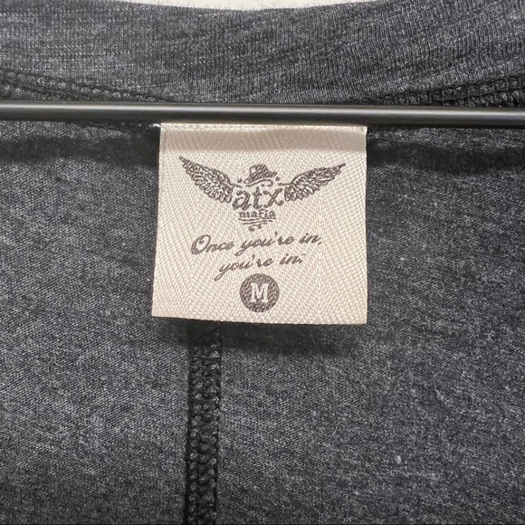 atx mafia Happy Wife Happy Life Graphic Tee - Picture 3 of 5